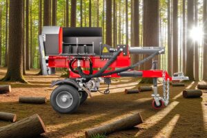 Fendeur de bois WoodMaster CWM22E - 22 t, Électrique - Image 4