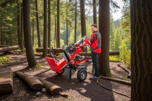 Fendeur de bois WoodMaster CWM35B - 35 t, B & S, Essence - Image 5