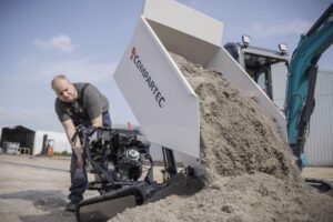 Dumper à chenilles DD-2 - hydraulique Benne, 500 kg, Dumper Benne basculante - Image 5