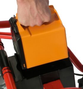 PowerPac Brouette électrique ED120 - Mini-dumper + 115 L Benne à déversement - Image 5