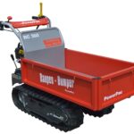 Mini-dumper RC360 mit Chenilles en caoutchouc - 360 kg Capacité de charge, ausziehbahre Ridelles