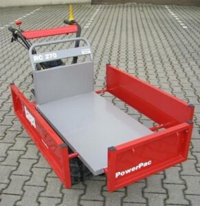 Mini-dumper RC360 mit Chenilles en caoutchouc - 360 kg Capacité de charge, ausziehbahre Ridelles - Image 3