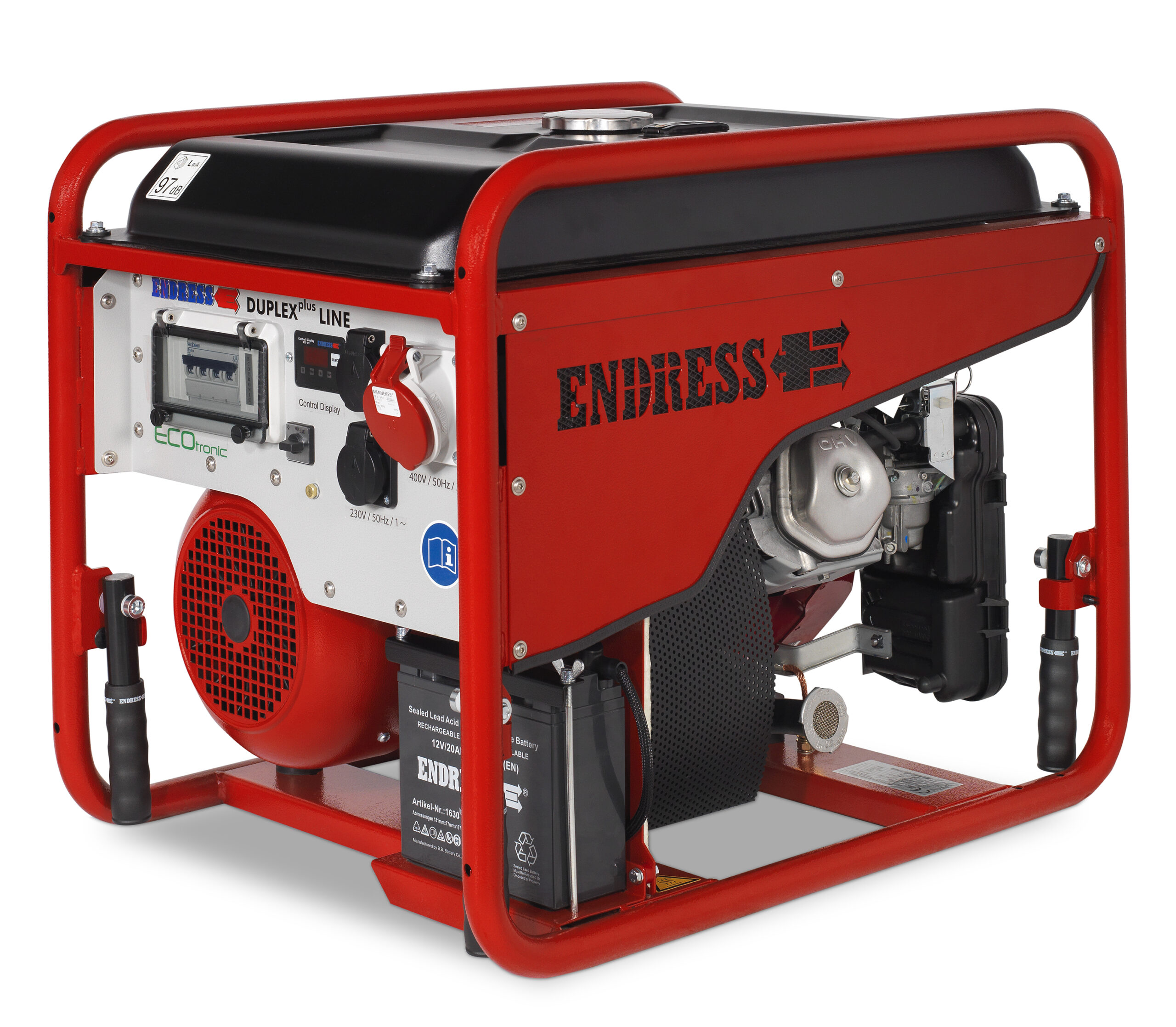 prod_060_img_00 Endress ESE 606 DHG-GT Duplex, Groupe électrogène mobile, 4,4/4,0 kVA 230 V - Image 1