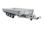 REMORQUE BENNE HYDRAULIQUE 3 ESSIEUX 400×200 UNITRAILER TASKER 400/3C 3500 KG – Image 9
