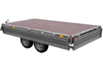 Remorque 2 essieux 304×153 UNITRAILER SOLID 300/2 PTAC 750 kg – Image 7