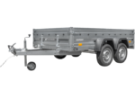 Remorque voiture 2 essieux 264×150 EXPERT 2615/2 PTAC 750 KG