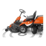 Tondeuse autoportée HUSQVARNA Rider 214T 94 à 103cm - Image 3